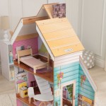Casuta de papusi din lemn Juliette Zoey Dollhouse Kidkraft EZ Kraft Assembly
